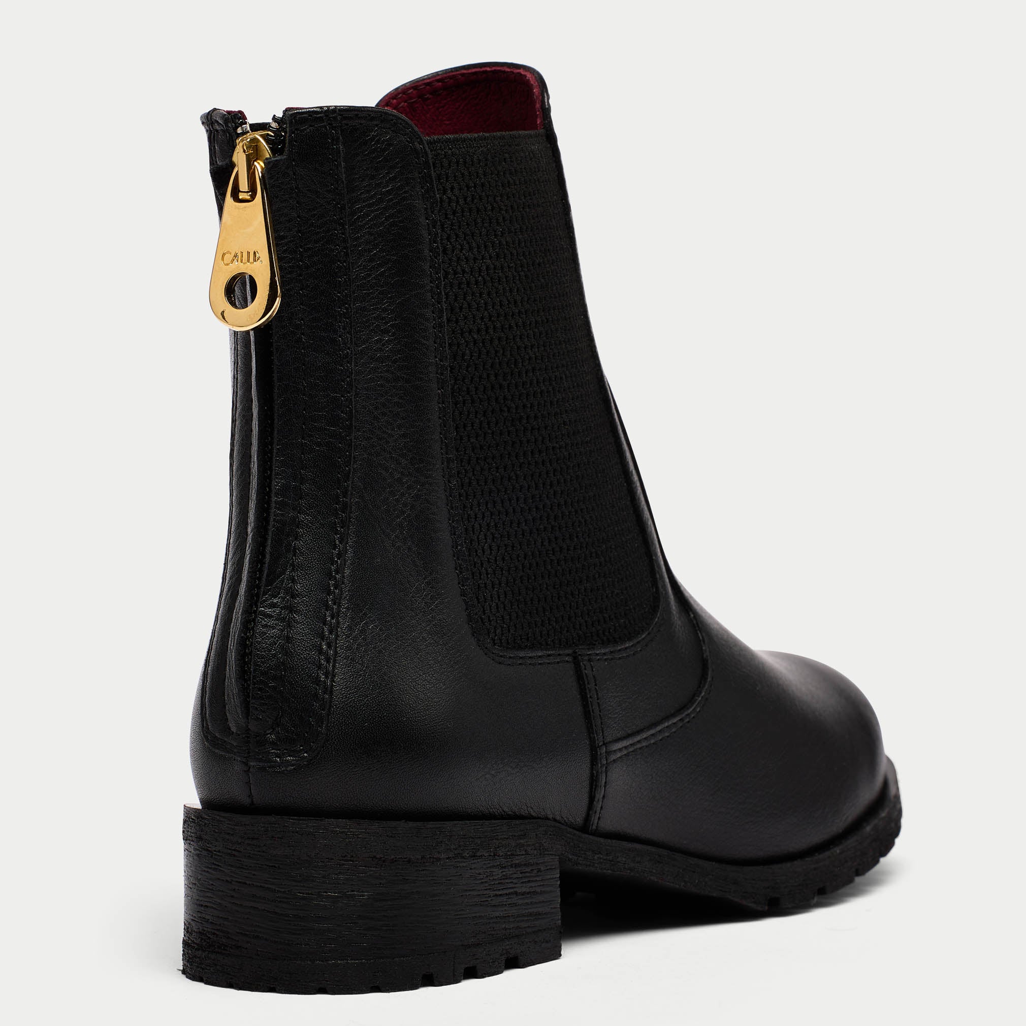Alice - Black Leather Boots - Image 3