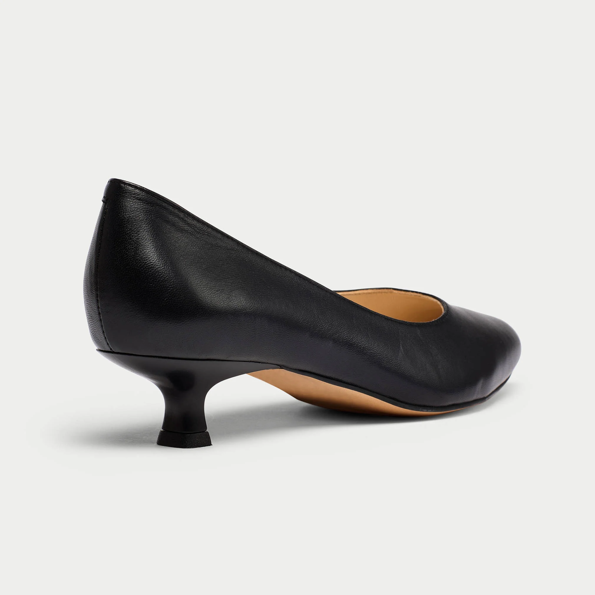 Claudia - Black Leather Courts - Image 6